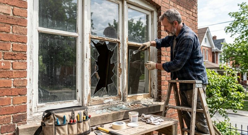 Damaged Window Repair in Olathe, KS