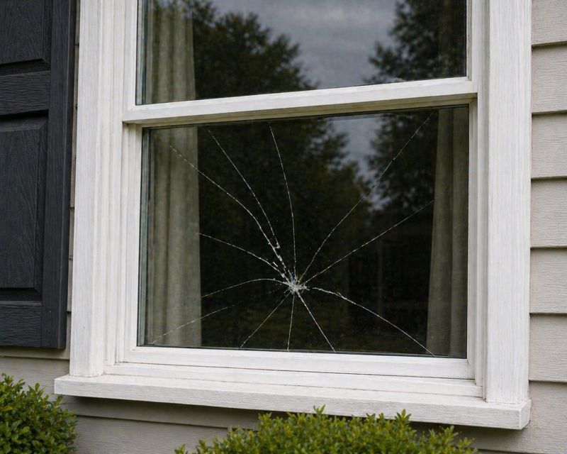 Cracked Window Repair in Alpharetta, GA
